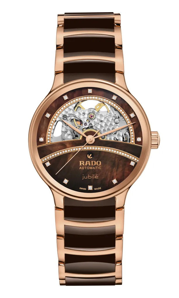 [R30029942] Rado Centrix Automatic Diamonds Open Heart - R30029942
