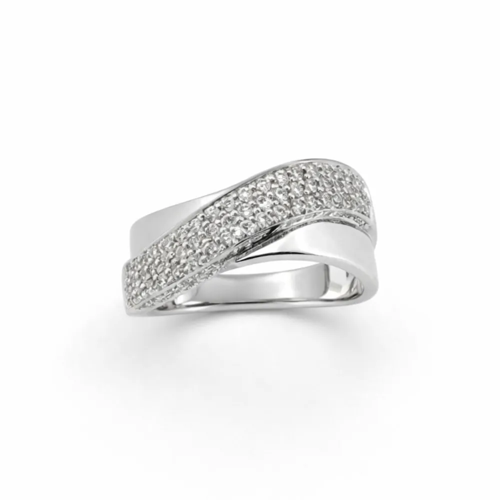 Dulci Nea Ring 18 kt Witgoud Diamant 0,90 ct - rgda-2607-x1