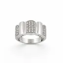Dulci Nea Ring 18 kt Witgoud Diamant 0,68 ct - rgda-3017-x1