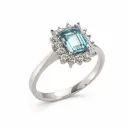 ring aquamarijn
