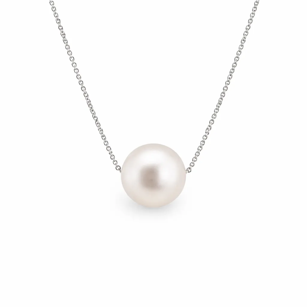[ket.14mm Witgoud] Halsketting ket.14mm Witgoud
