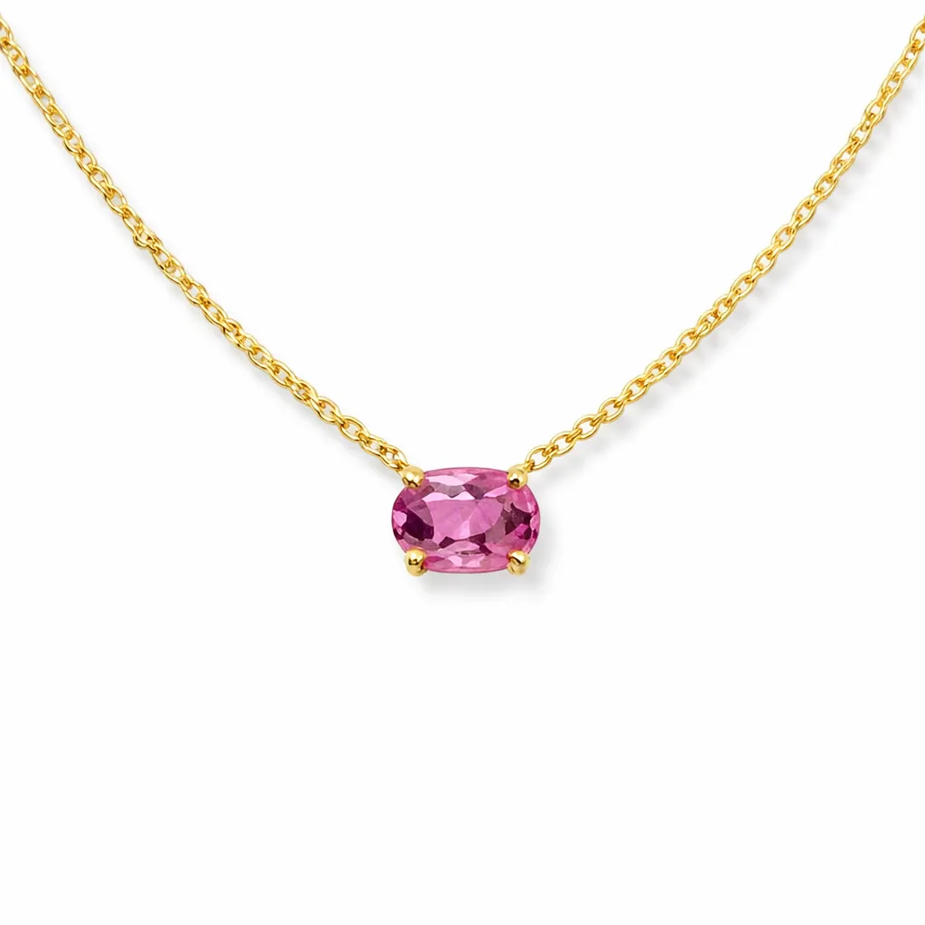 Emotions Ketting 18 kt Geelgoud Toermalijn 0,83 ct - PC1369GPT