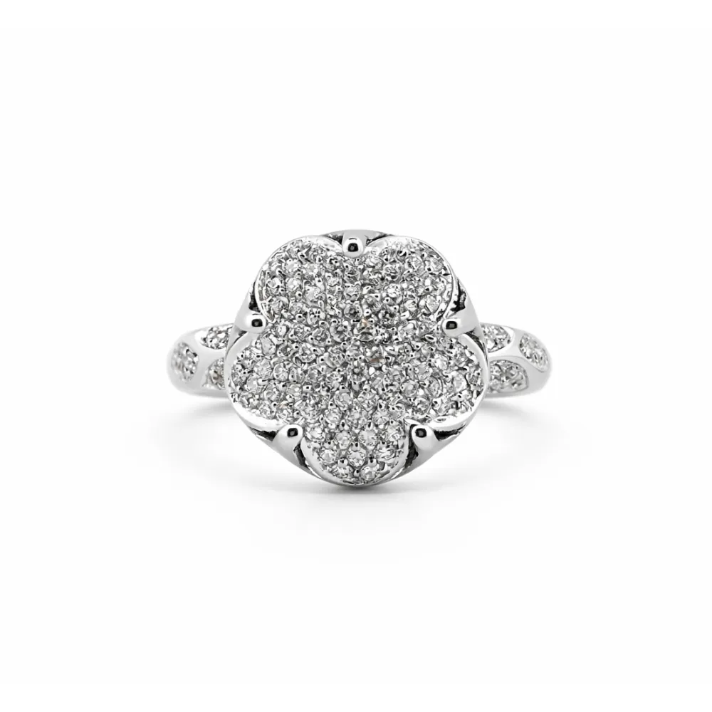 Pasquale Bruni Ring Bon Ton 18 kt Witgoud Diamant 0,71 ct - 13409b