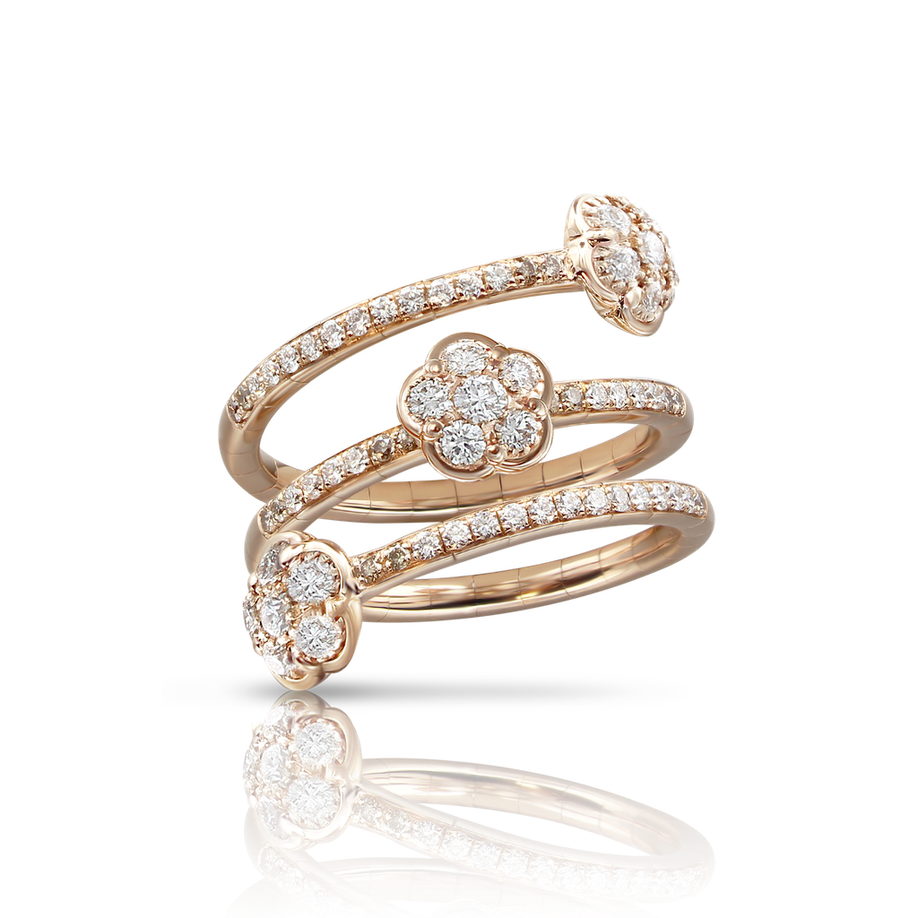 [16040r] Pasquale Bruni  Ring Figlia dei Fiori 16040R