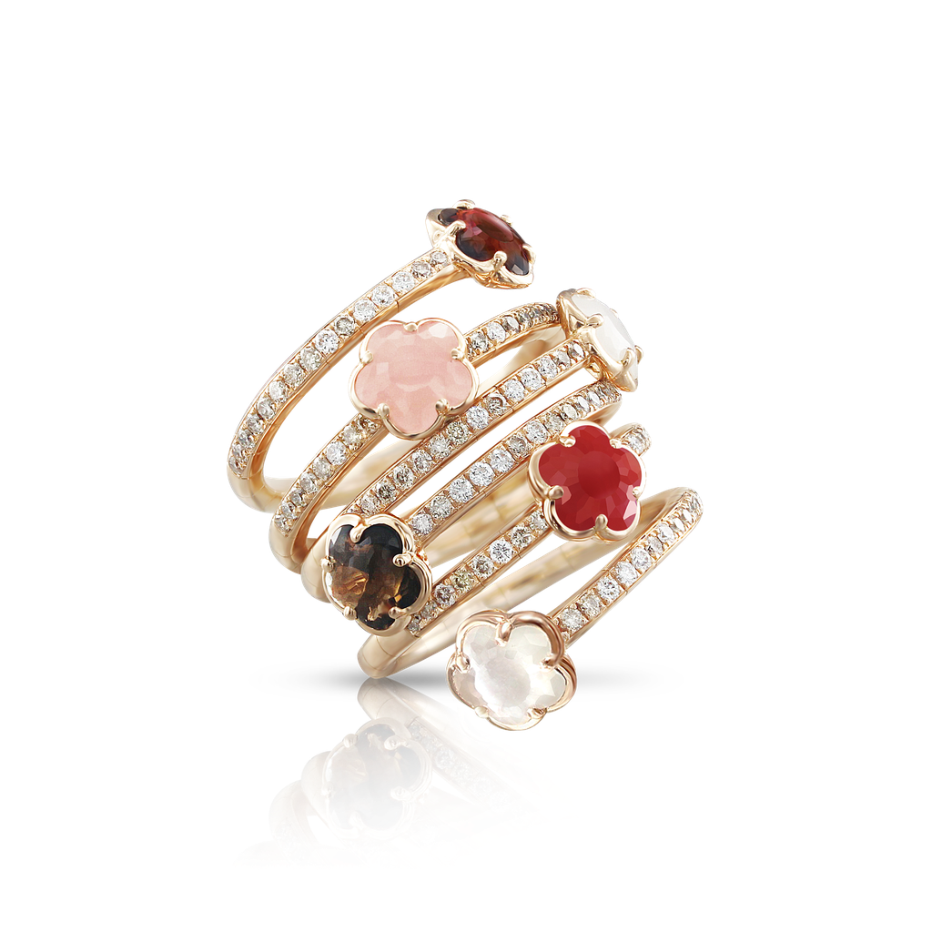 [16000r] Pasquale Bruni  Ring Figlia dei Fiori 16000R