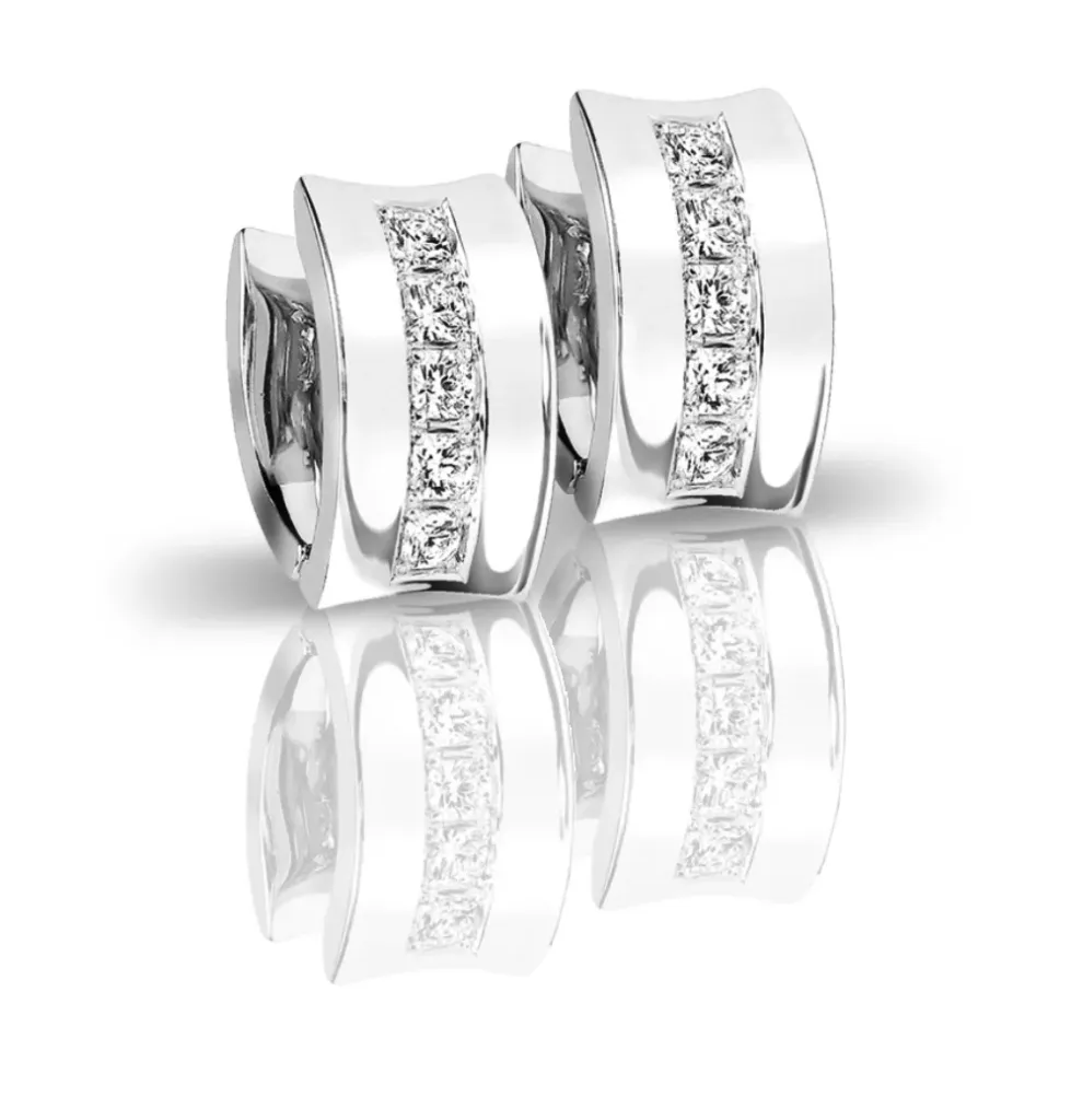 Flanders Oorbellen 94A 0,83 GH SI3 White