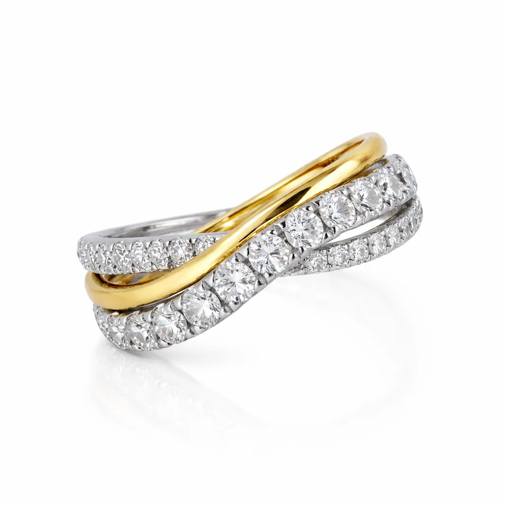 [R17607BICO] Elegance Ring R17607BICO