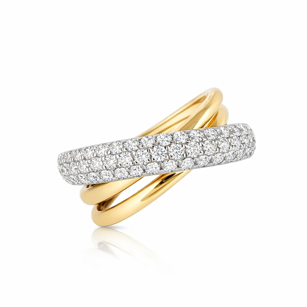 [R14214BICO] Elegance Ring R14214BICO