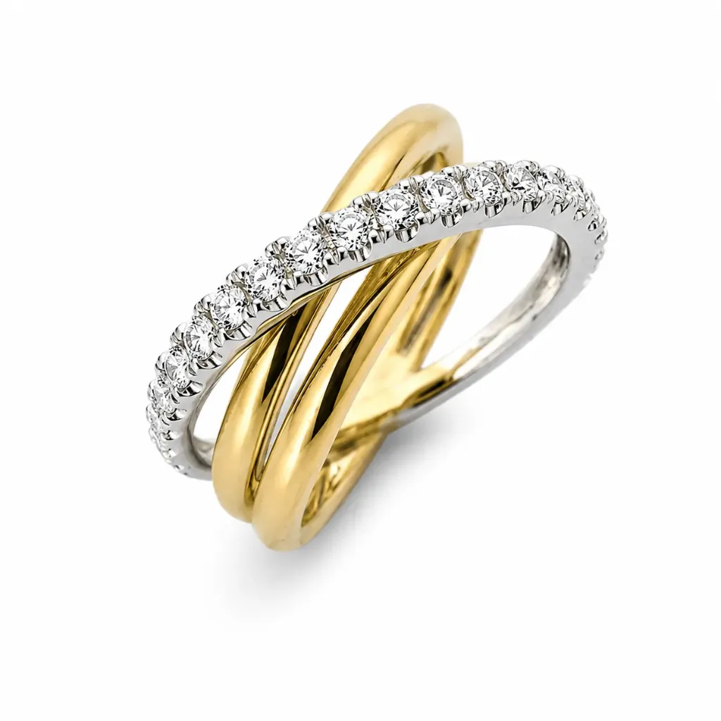 [R27228BICO] Elegance Ring R27228BICO