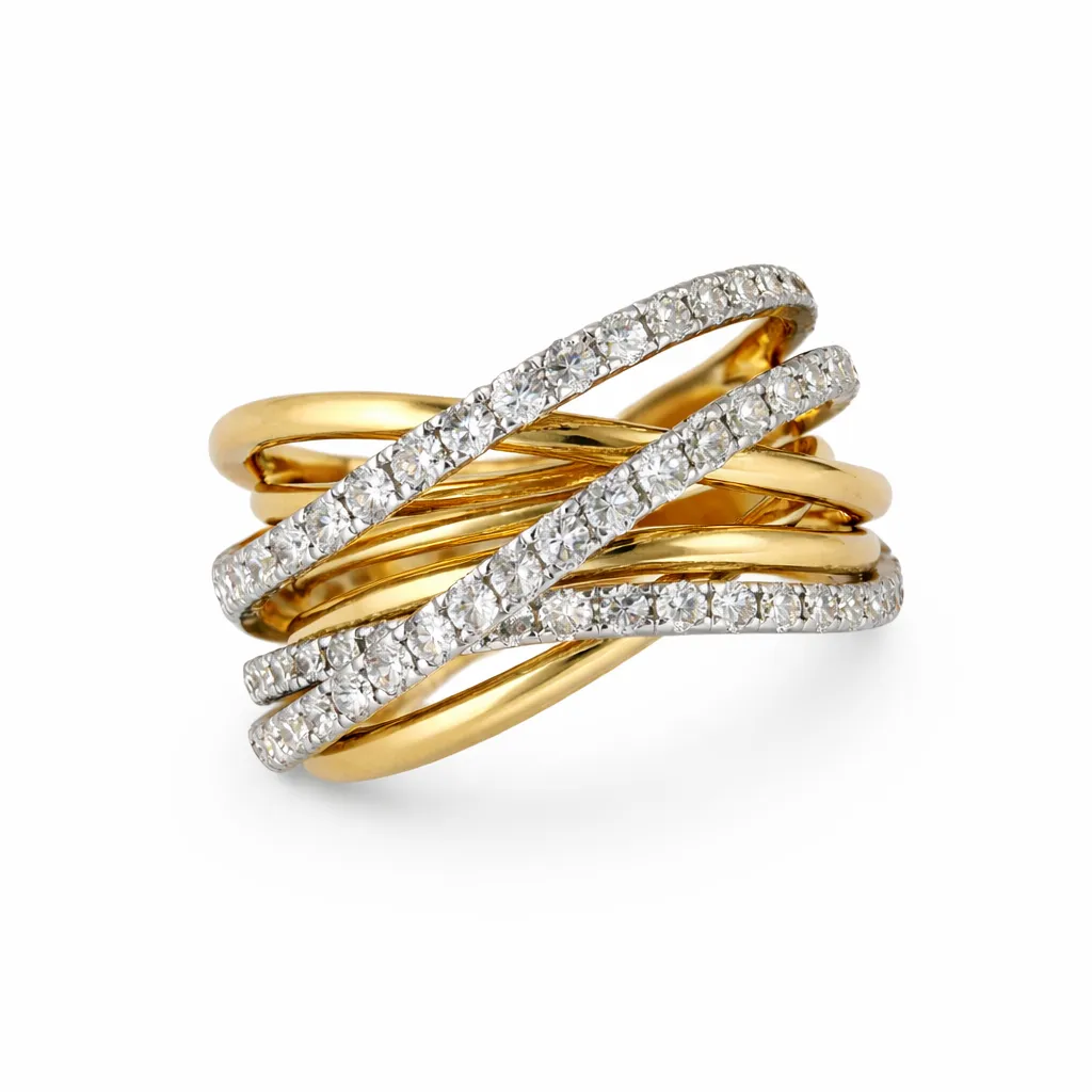 [R14749BICO] Elegance Ring R14749BICO