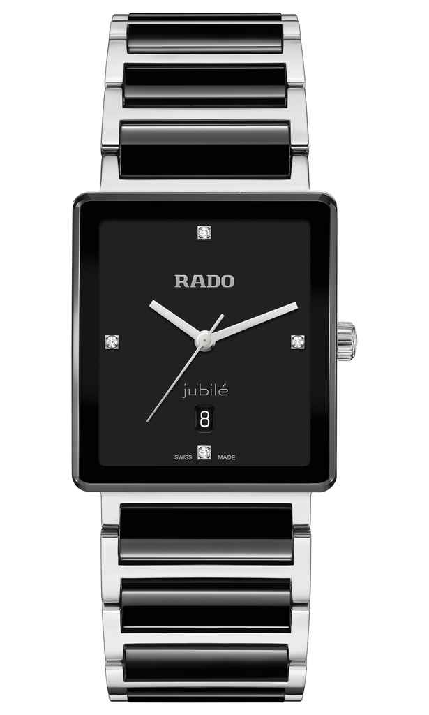 Rado Integral Diamonds Horloge 31,5 mm Zwart – Zwart keramiek & staal - R20255712