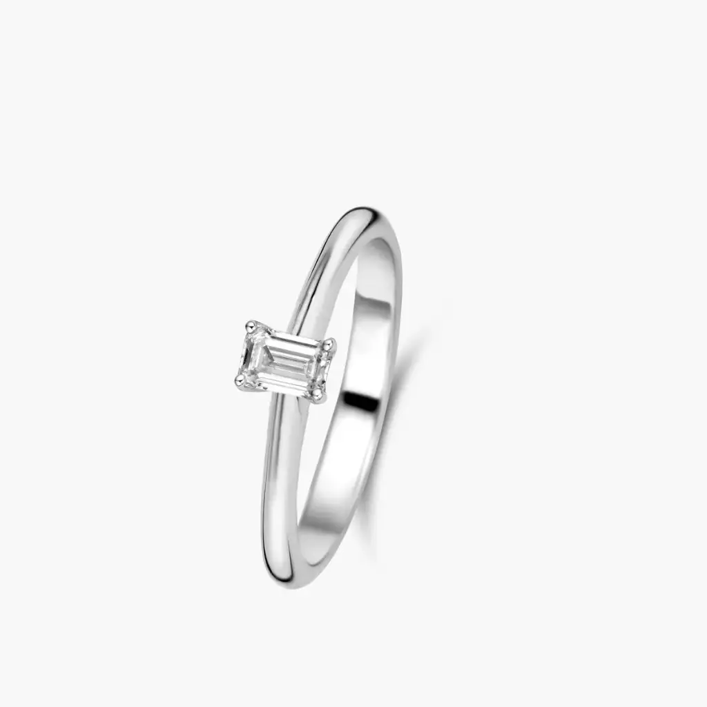 Beheyt Ring 18 kt Witgoud Diamant 0,30 ct - 91HA43A