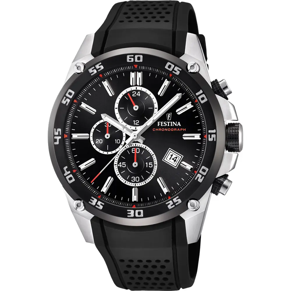 Festina Herenhorloge Zwart – Leer - F20330/5