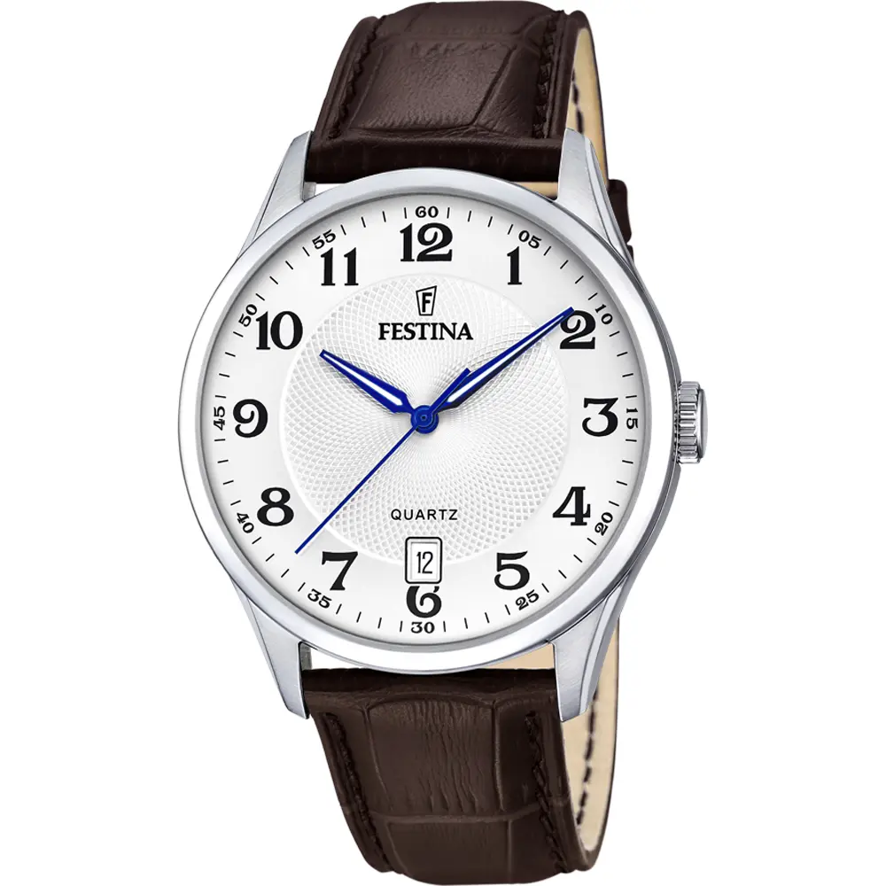 Festina Herenhorloge Wit – Leer - F20426/1