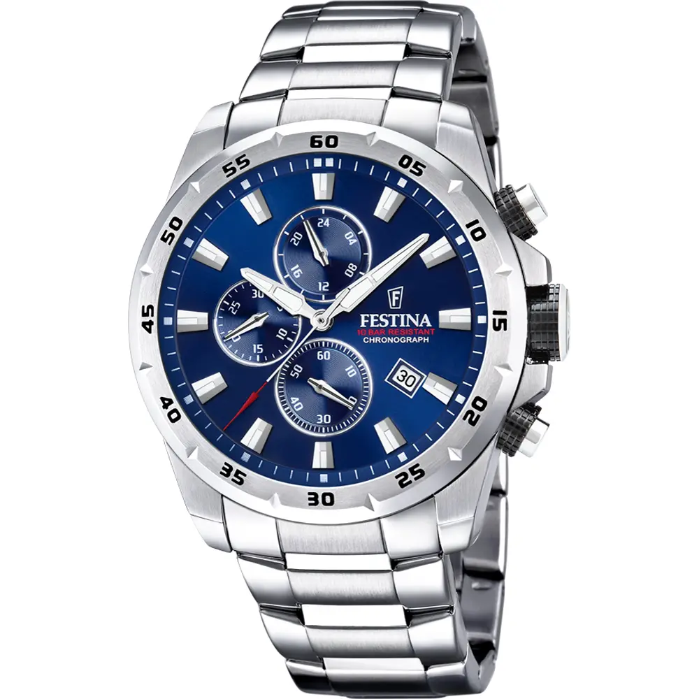 Festina Herenhorloge Blauw – Staal - F20463/2
