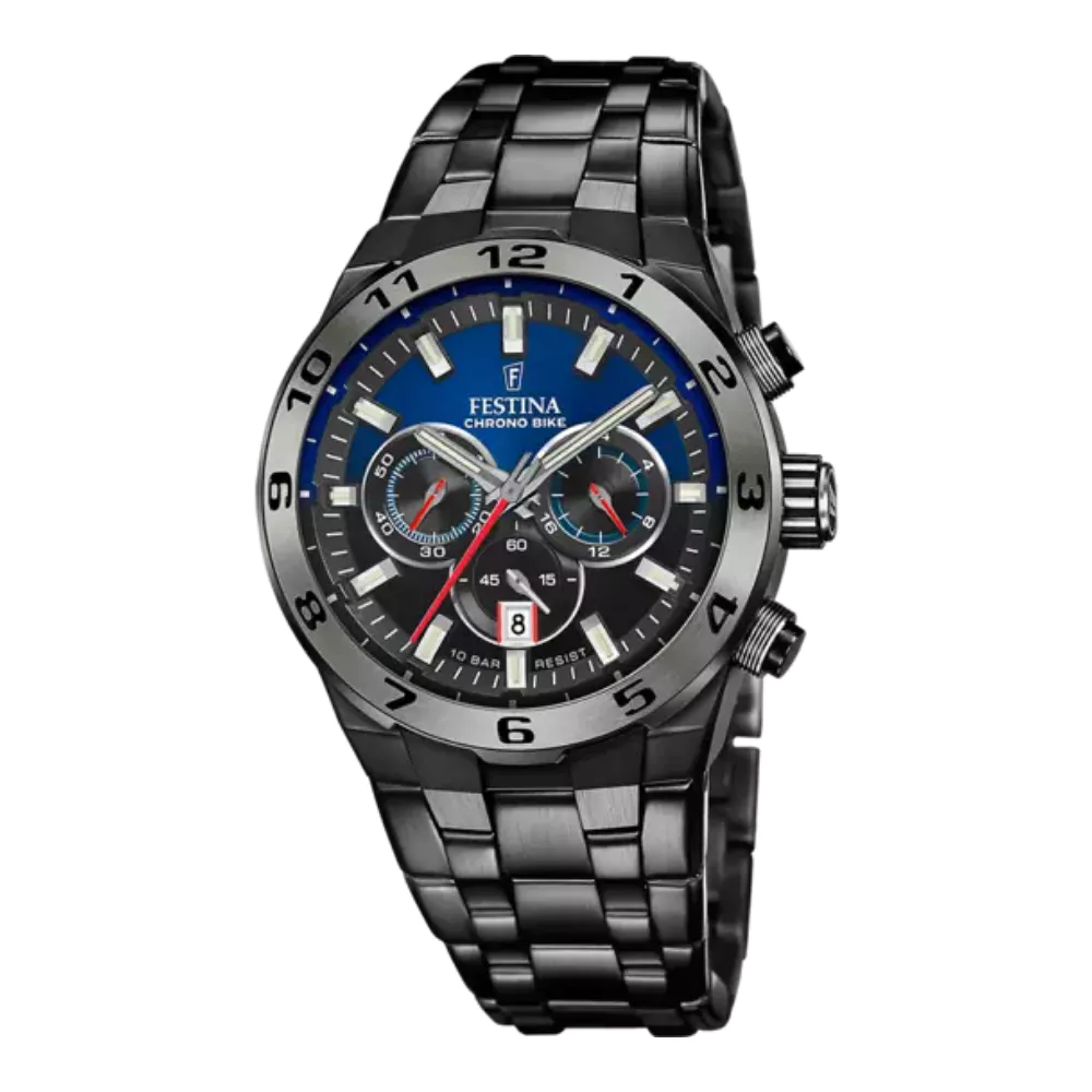 Festina Herenhorloge Blauw – Staal - F20673/1