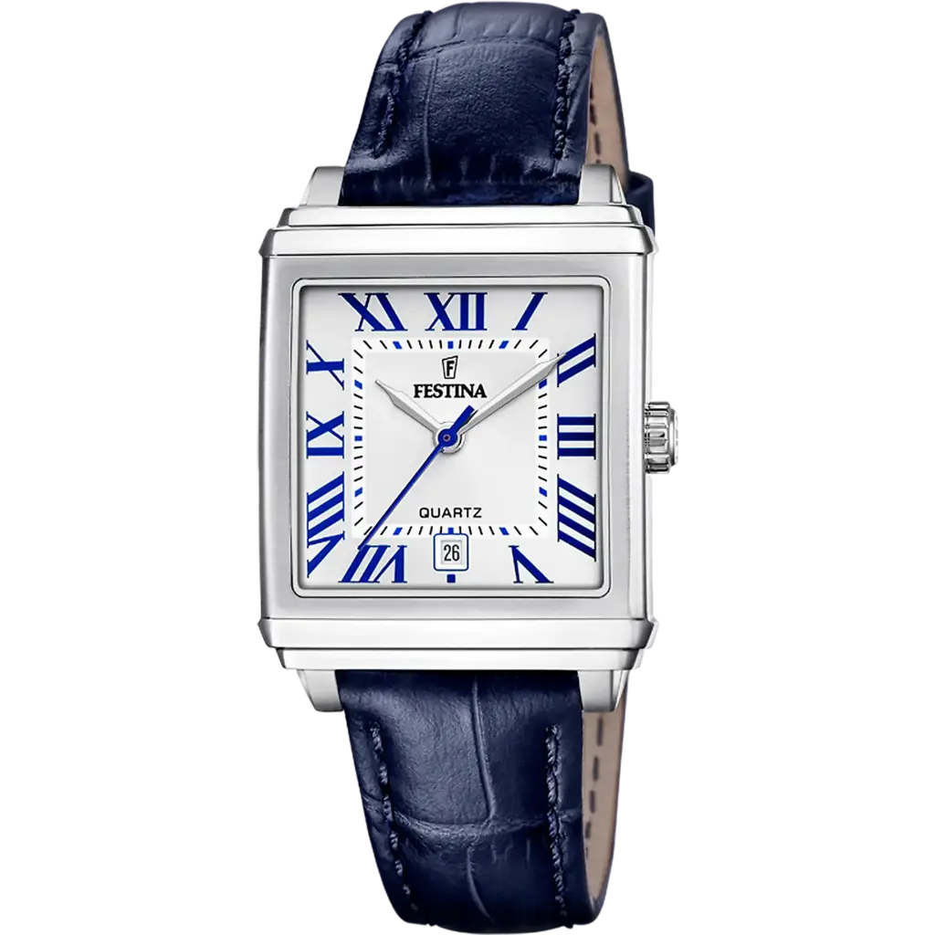 Festina Dameshorloge Zilver – Leer - F20682/2