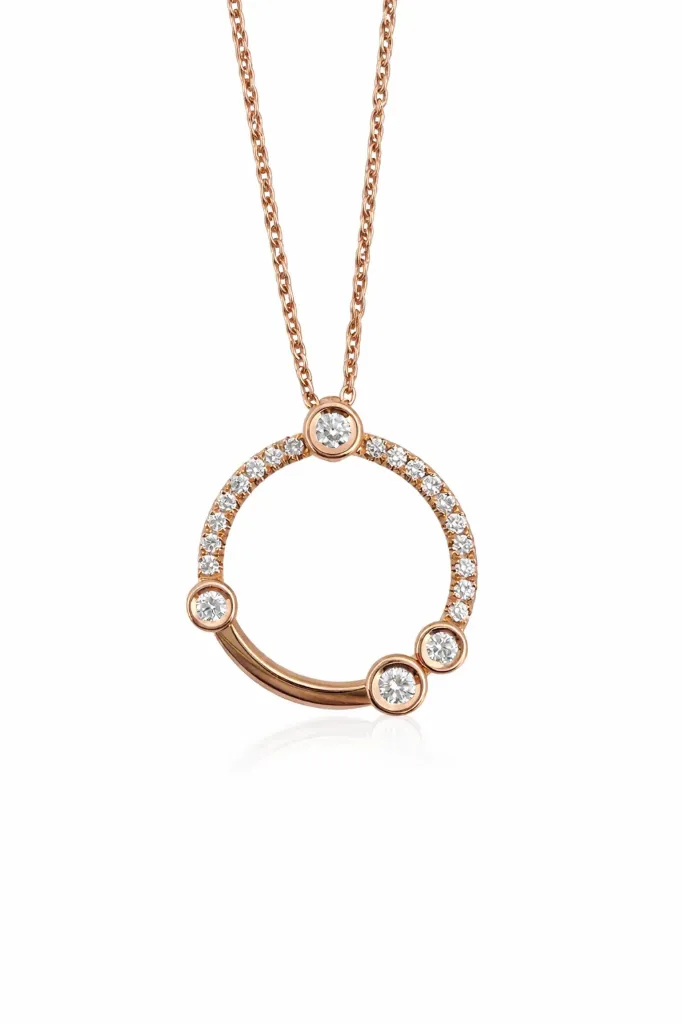 [61259x-RW] Hulchi Belluni Halsketting Bouli 61259x-RW