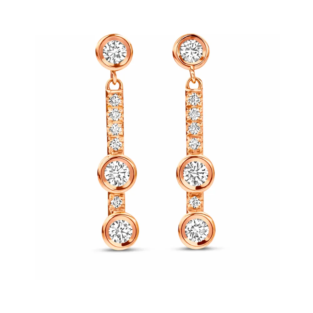 [61447x-RW] Hulchi Belluni Oorbellen Bouli 61447x-RW