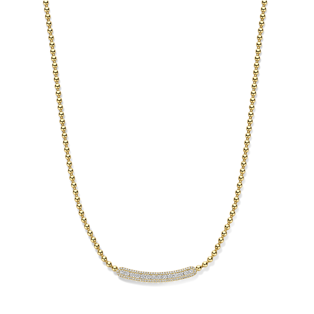 [66215-YW] Hulchi Belluni Halsketting Sparkling 66215-YW