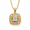 Flanders Hanger 18 kt Geelgoud Diamant 0,22 ct - HNG165KL0,39GHSI3YELLOW