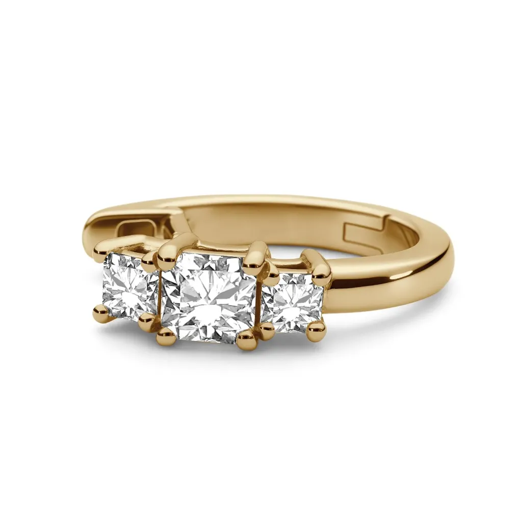 [OOR2380.62GHSI3YELLOW] Flanders Oorbellen 238 0,62 GH SI3 Yellow