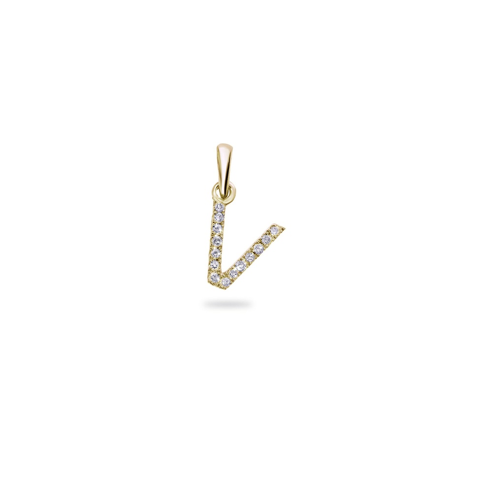 Beheyt Hanger 18 kt Geelgoud Diamant 0,05 ct - 063281AV