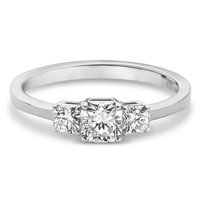 [RNG2290,53GHSI3WHITE] Flanders Ring 229 0,53 GH SI3 White