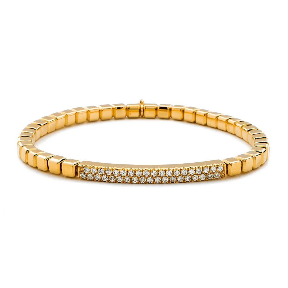 [20379M18-YW] Hulchi Belluni Armband Tresore 20379M18-YW