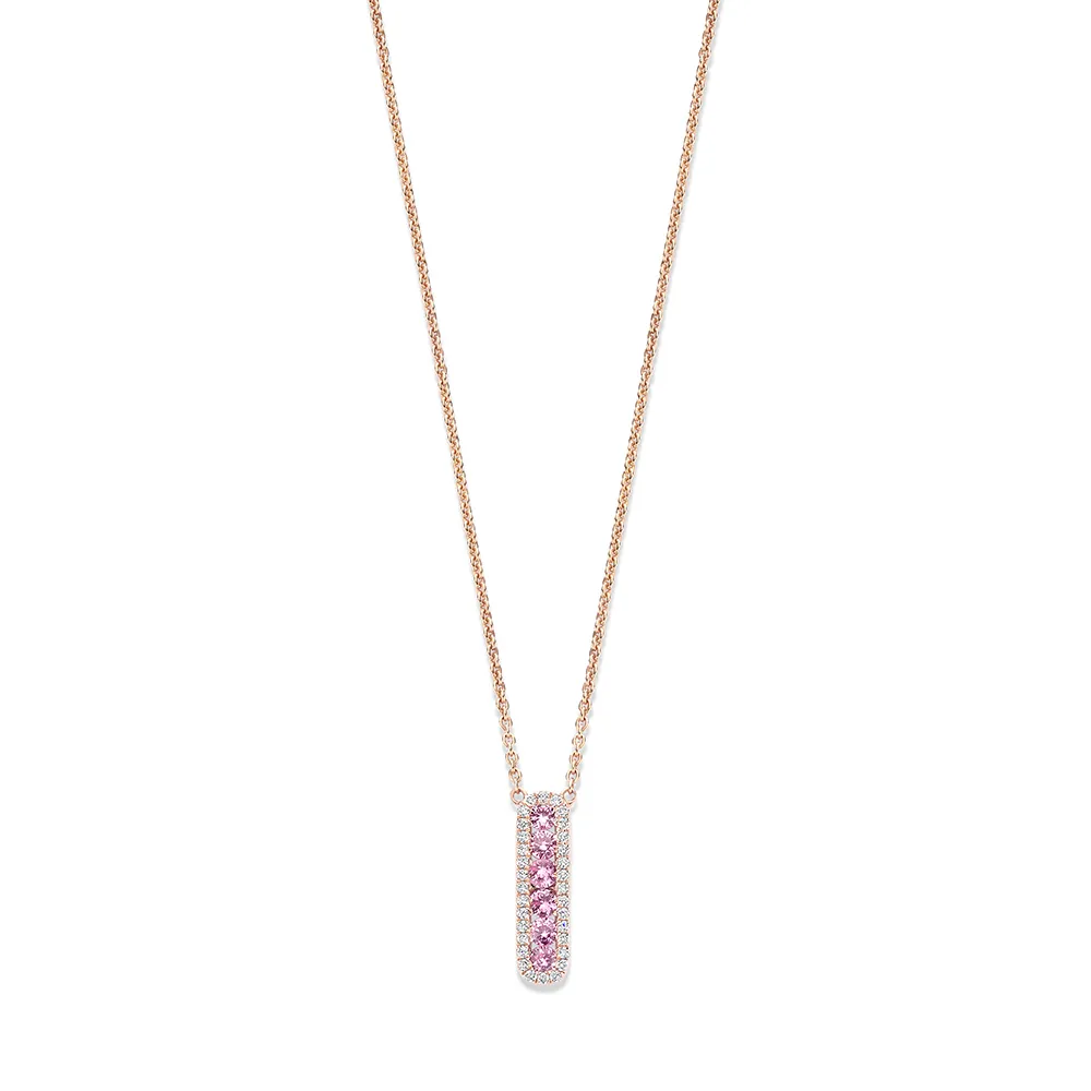 Hulchi Belluni Halsketting Sparkling 66210PI-RSW